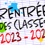Rentrée des élèves et des étudiants
